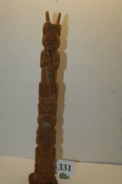 Model Northwest Coast Totem Pole (1 of 2)