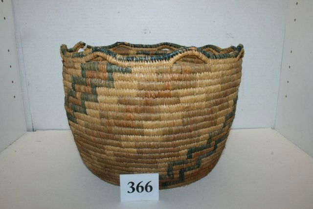 Salish Cattail Basket (1 of 1)
