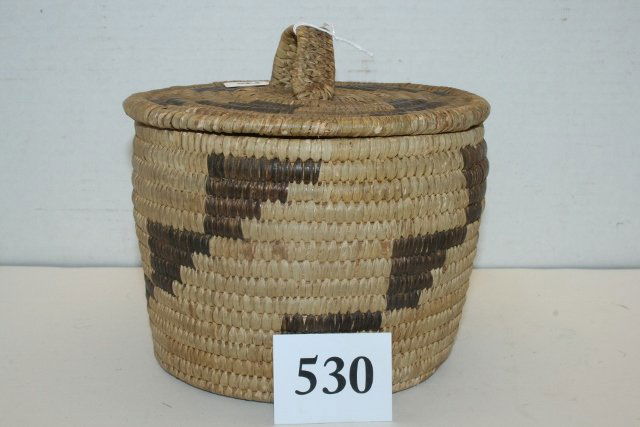Papago Lidded Basket (1 of 1)