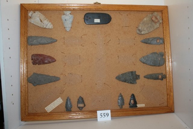 14 Flint Artifacts and One Slate Artifact (1 of 4)