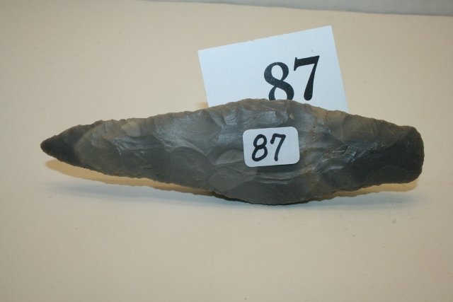 Hornstone Stemmed Spear (1 of 2)