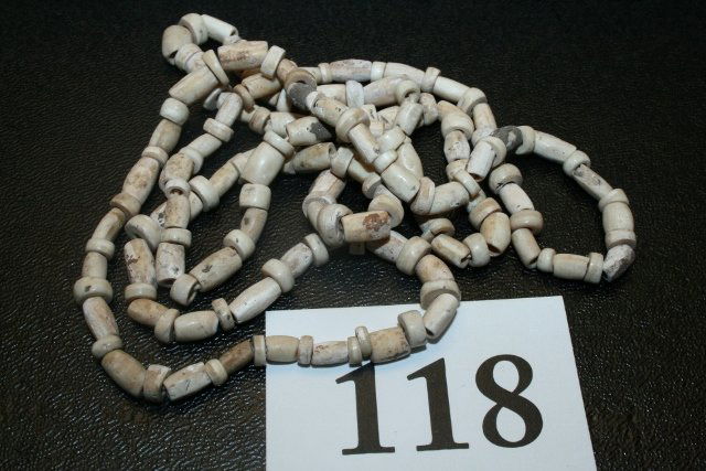 Strand Barrel and Disc Shell Beads (1 of 1)