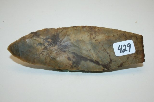 Carter Cave? Flint Paleo Lanceolet Point (1 of 2)