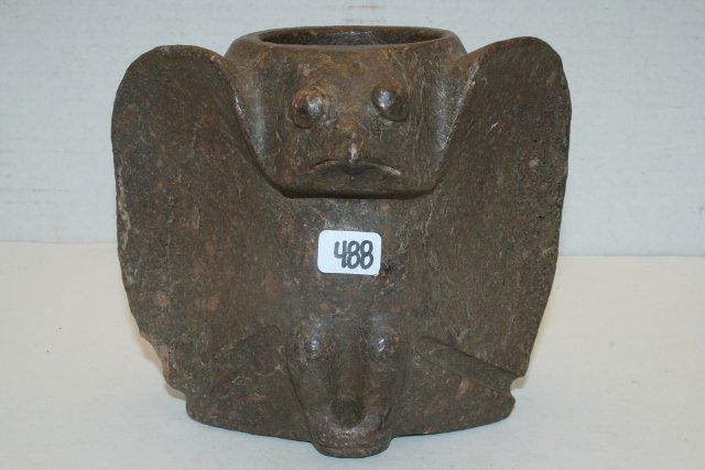 Stone Mayan Beaked Bird (1 of 1)