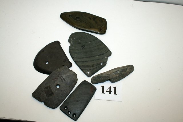 6 Slate Artifacts (1 of 1)