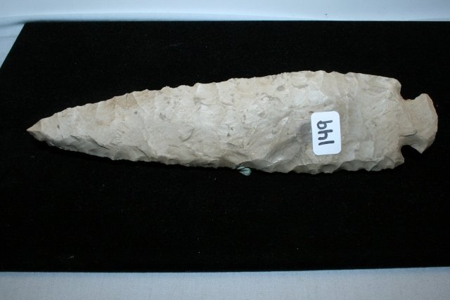 Tan Flint Corner Notch Point (1 of 3)