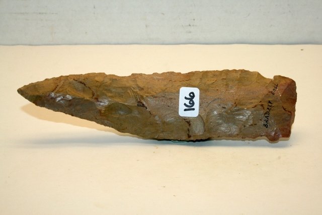 Carter Cave Flint, Large Notched Knife (1 of 2)