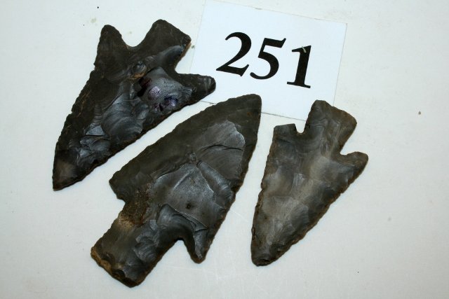 3 Buck Creek Points – Hornstone (1 of 1)