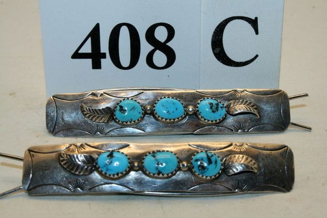 (2)  Silver Barrettes (1 of 1)