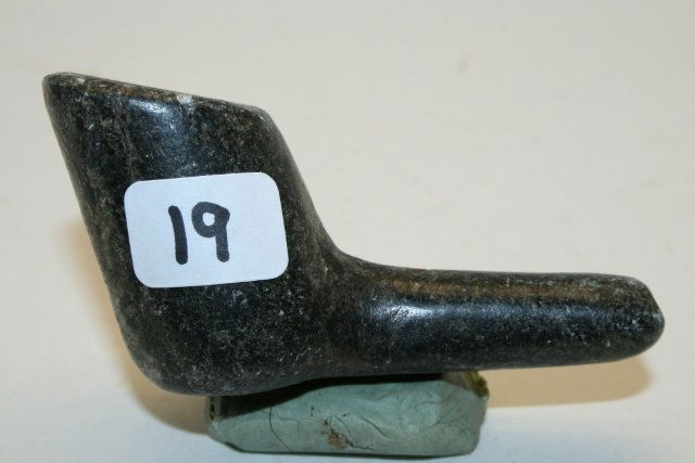 Steatite Elbow Pipe: 2 7/8” x 1 ½” Steatite Elbow Pipe