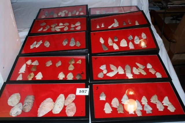 117 Mo. Flint Points (1 of 10)