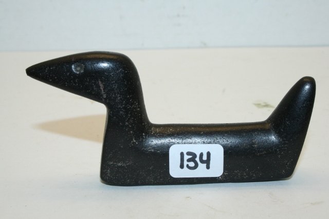 Black Hardstone Birdstone (1 of 3)