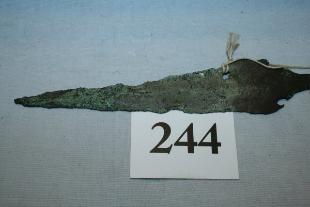 Stemmed Copper Spear (1 of 1)