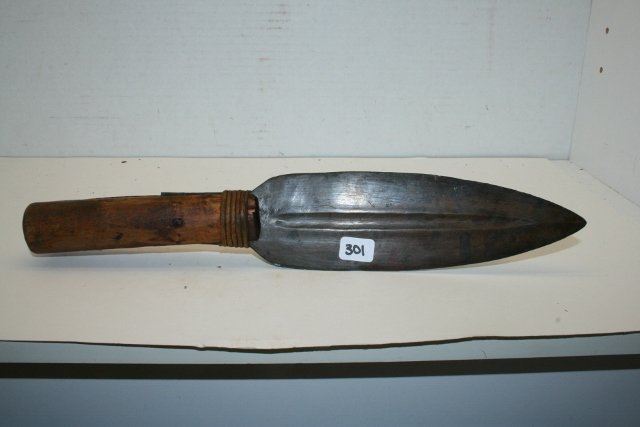 Copper Knife with wood handle (1 of 2)