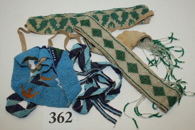 4 Loom Beaded Artifacts, Sashes (1 of 1)
