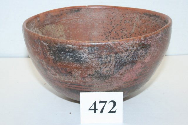 Decorated Redware Bowl (1 of 2)