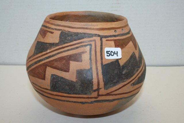 Polychrome Casa Grande Seed Jar Olla (1 of 2)