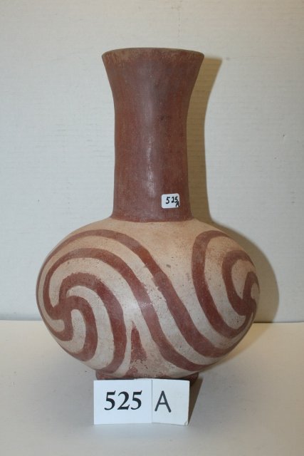 Quapaw Red on Buff Water Bottle (1 of 1)