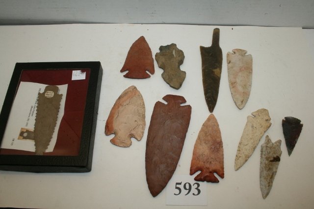 11 Flint Points (1 of 2)