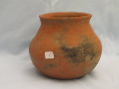 6" x 5 1/2" Casa Grande Olla: 6" x 5 1/2" Casa Grande Olla New Mexico 1200 A.D. Solid Ex. Dziewa Coll.