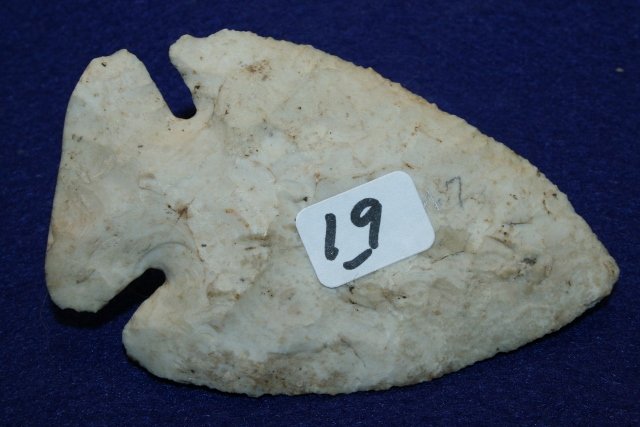 Burlington Chert Diagonal Notch Point (1 of 2)