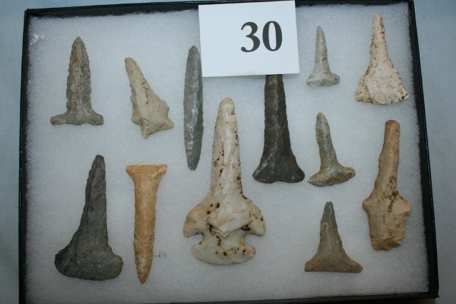 12 Assorted Flint Drills (1 of 1)