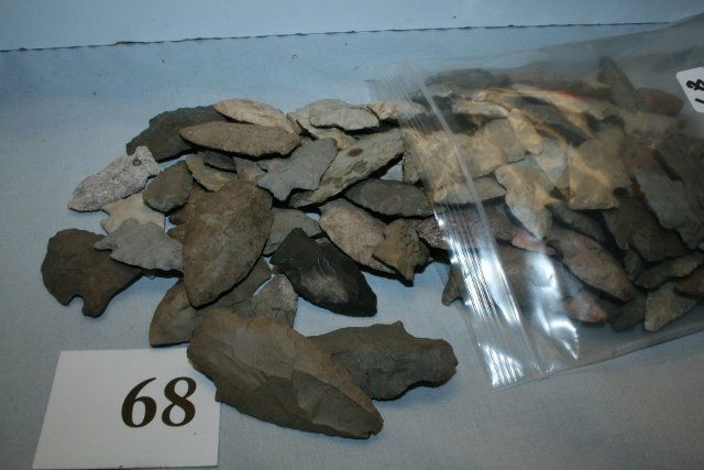 100 Flint Points (1 of 1)