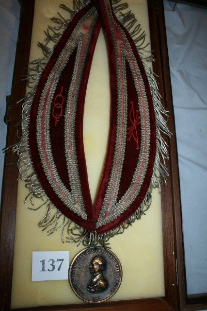 1845 Bronze Polk Peace Medal (1 of 3)