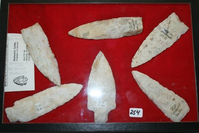 6 Burlington Chert Blades and Points (1 of 2)