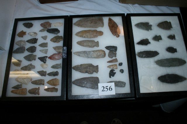 Total of 54 Flint Points (1 of 4)
