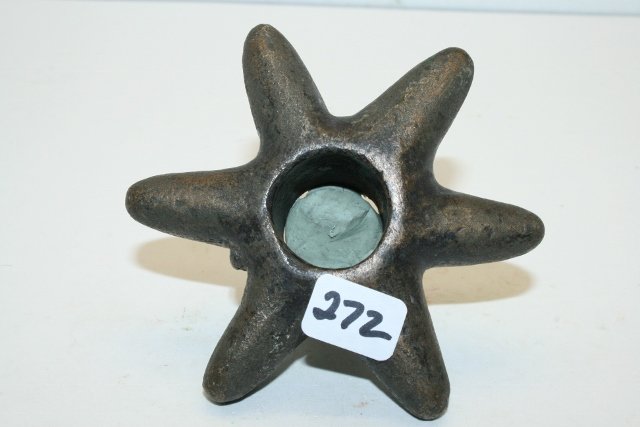 Sprocket Style Cast Copper Mace Head (1 of 2)