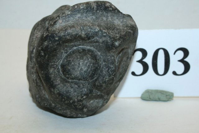 3” Stone Effigy Head (1 of 3)