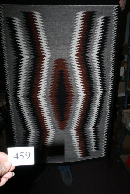 Regional Rug Navajo Etta Yazzie: 33” x 51” Regional Rug Navajo Etta Yazzie Begay Weaver