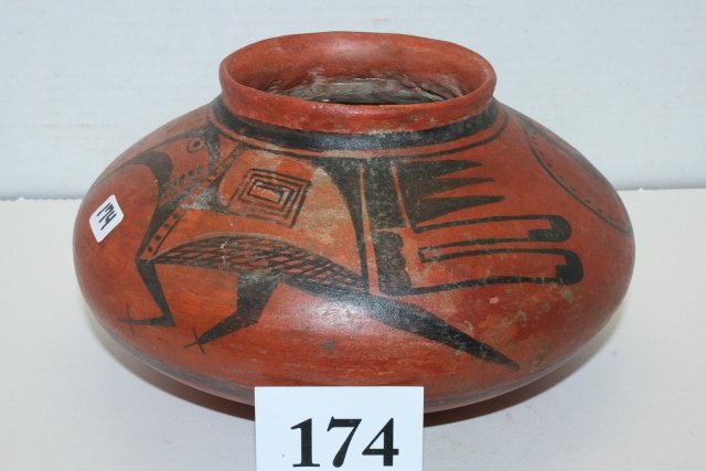 Black on Red Hopi Olla (1 of 2)
