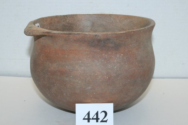 Redware Solid Cooking Pot (1 of 2)