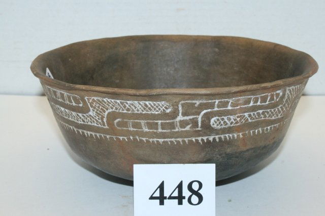 Friendship Incised Caddo Bowl (1 of 2)