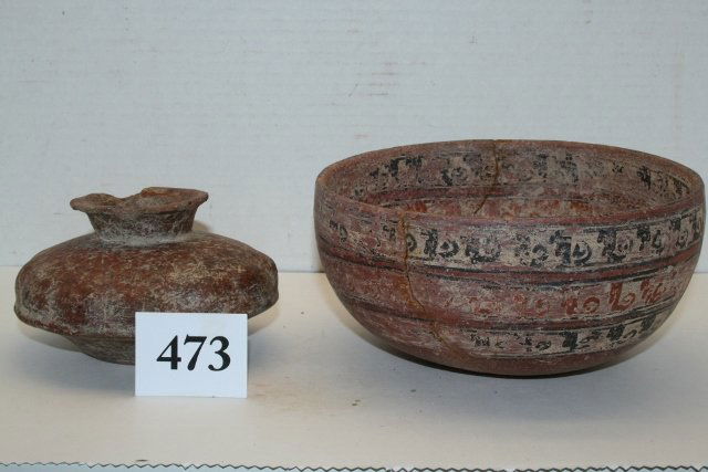 2 Peruvian Pottery Vessels (1 of 1)