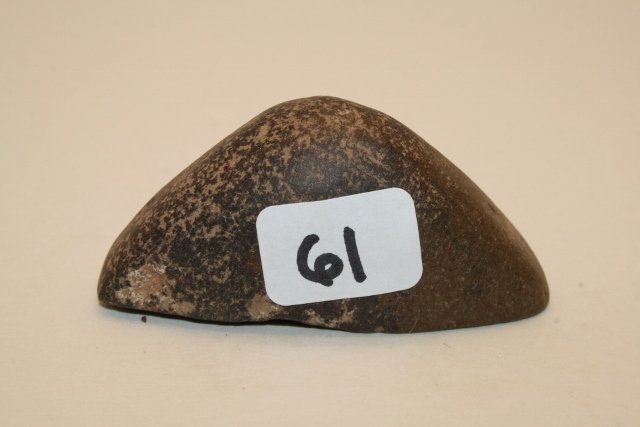 Red Slate Drilled Boatstone (1 of 4)