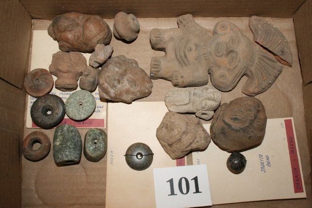 10 Clay Central American Figures (1 of 1)