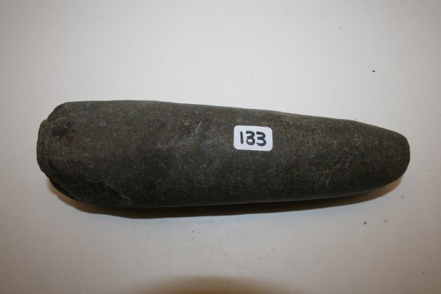 Polished Pestle: 8” Nicely Polished Pestle, Baker Co. Oregon