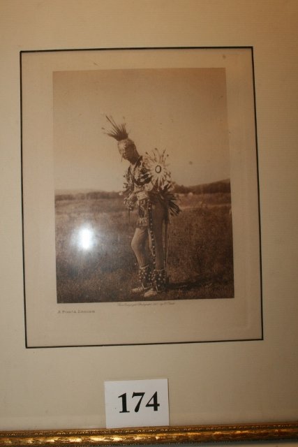Curtis Photographs Framed a Ponca Dancer (1 of 2)