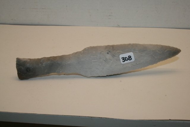 Grey White Flint Danish Dagger (1 of 2)