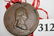 Bronze Washington 1789 Peace Medal - 3