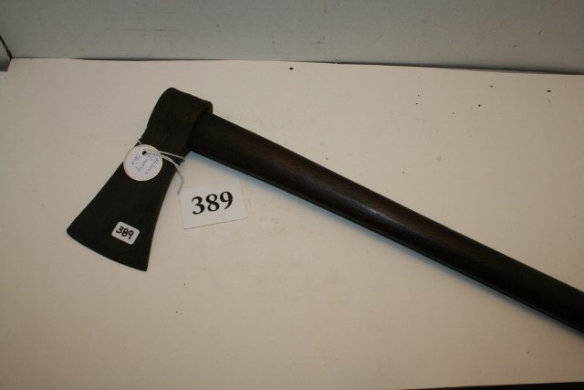 Hand Forged Squaw Axe: 6” Hand Forged Squaw Axe, newer wood handle, Ex. Lee Lenhart Holmes Co. Ohio