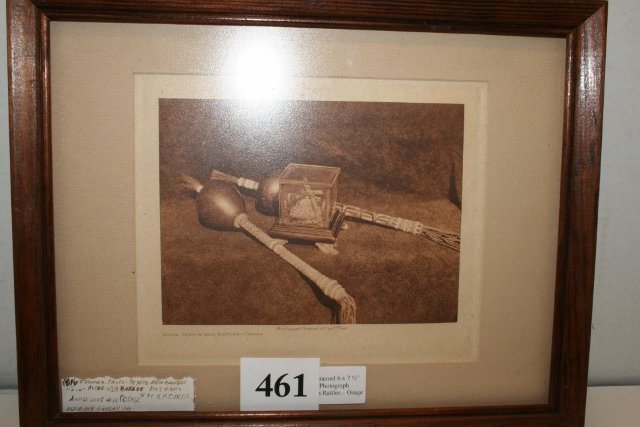 Curtis Photo “Altar with Peyote Rattles (1 of 1)