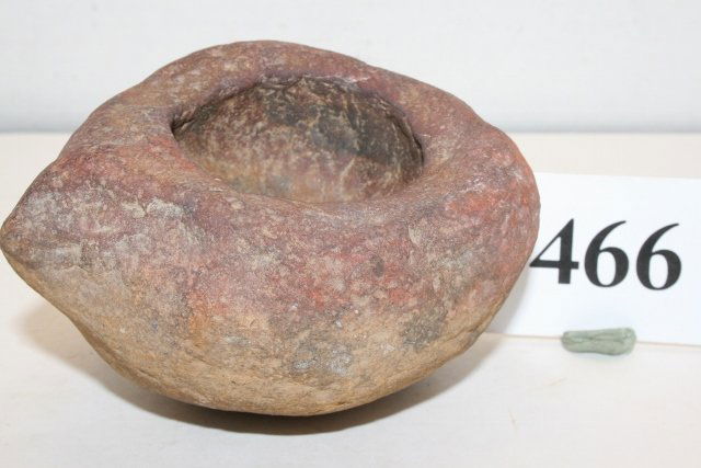 Sandstone Effigy Paint Pot? (1 of 1)