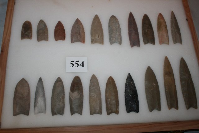 Twenty Cont Paleo Fluted Points (1 of 3)