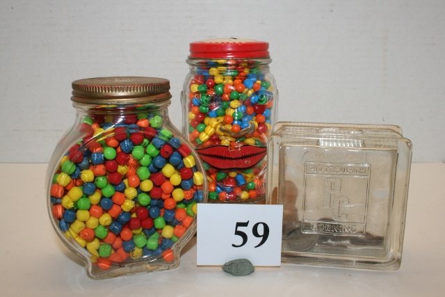 Clown, Clock Candy Containers (1 of 1)