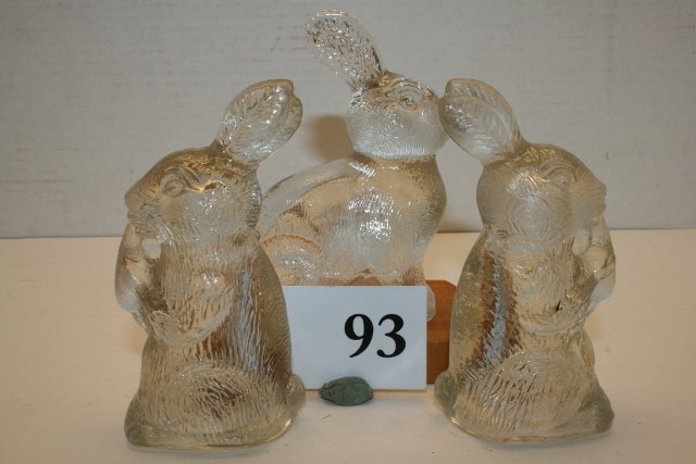 3 Rabbit Candy Containers (1 of 1)
