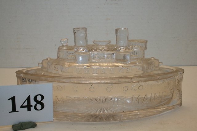 2 Pc. Remember The Maine Candy Container (1 of 2)